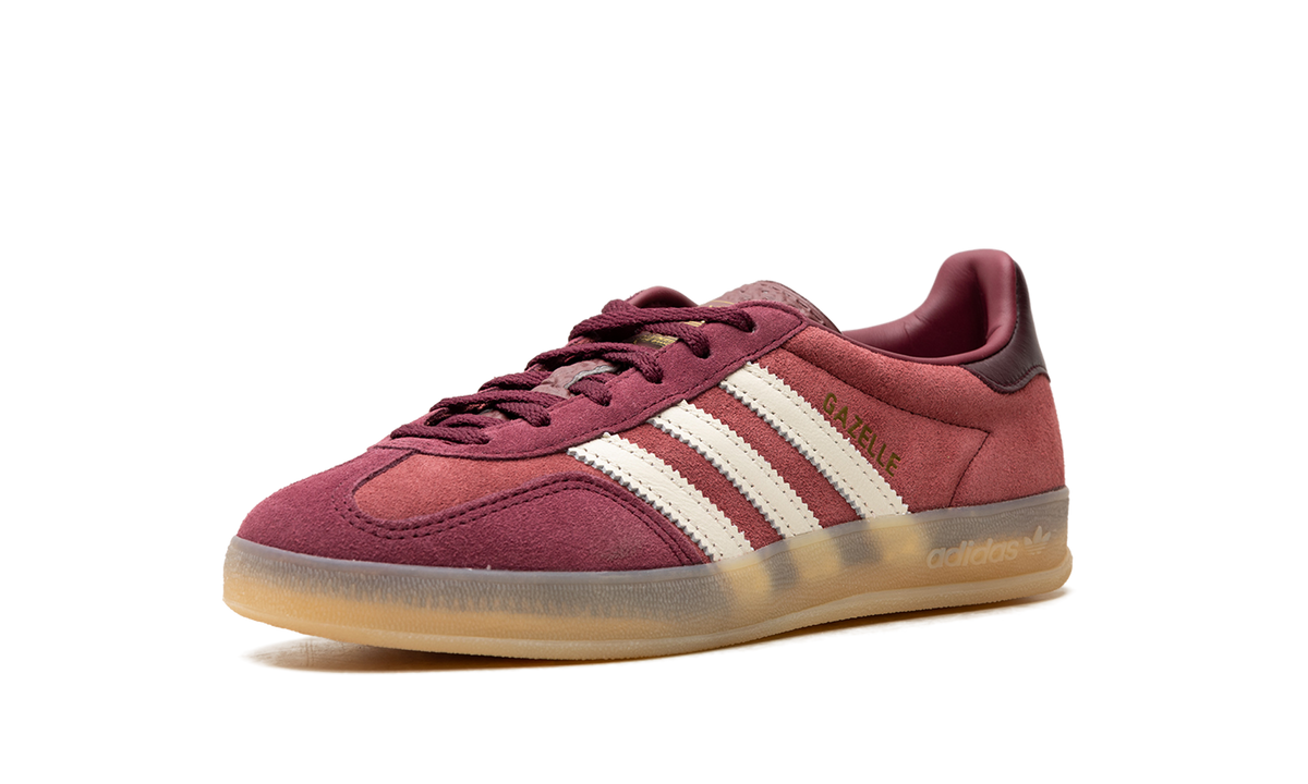 Gazelle Indoor WMNS Shadow Red Off White HQ2661