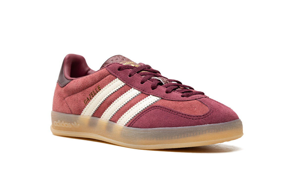Gazelle Indoor WMNS Shadow Red Off White HQ2661