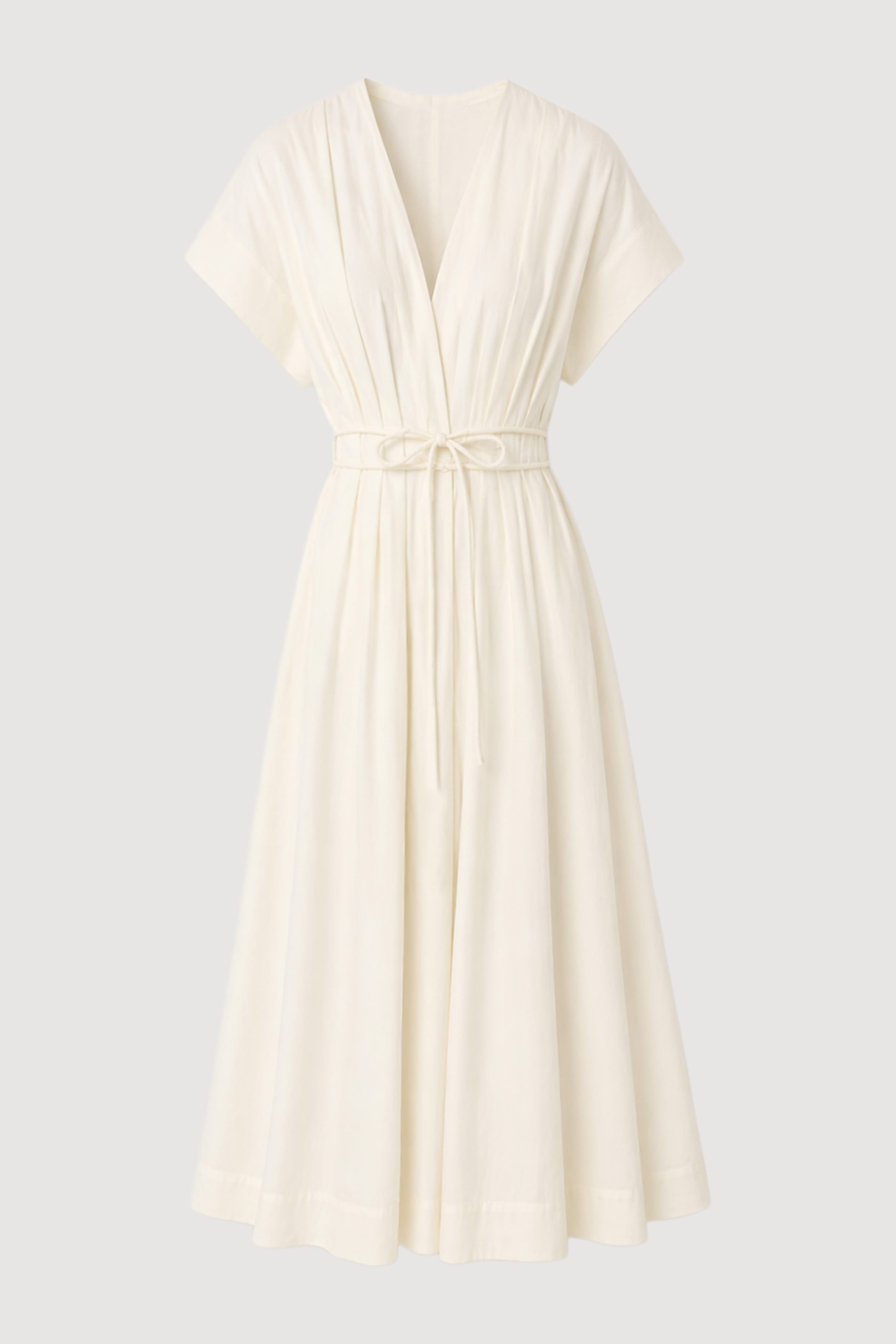Yvette Cotton V-Neck Dress
